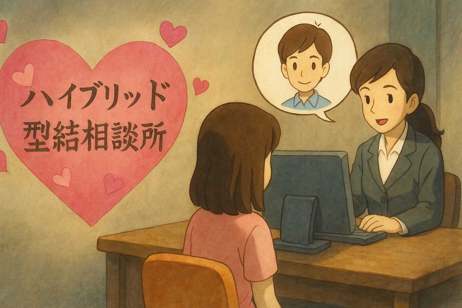 ハイブリッド型結婚相談所